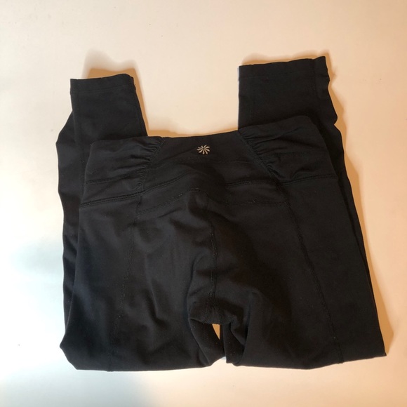 Athleta Black Capri Leggings size XS - Picture 6 of 9